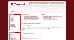 Desktop Screenshot of kernnet.nl